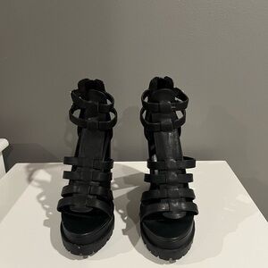 Gladiator style platform sandals